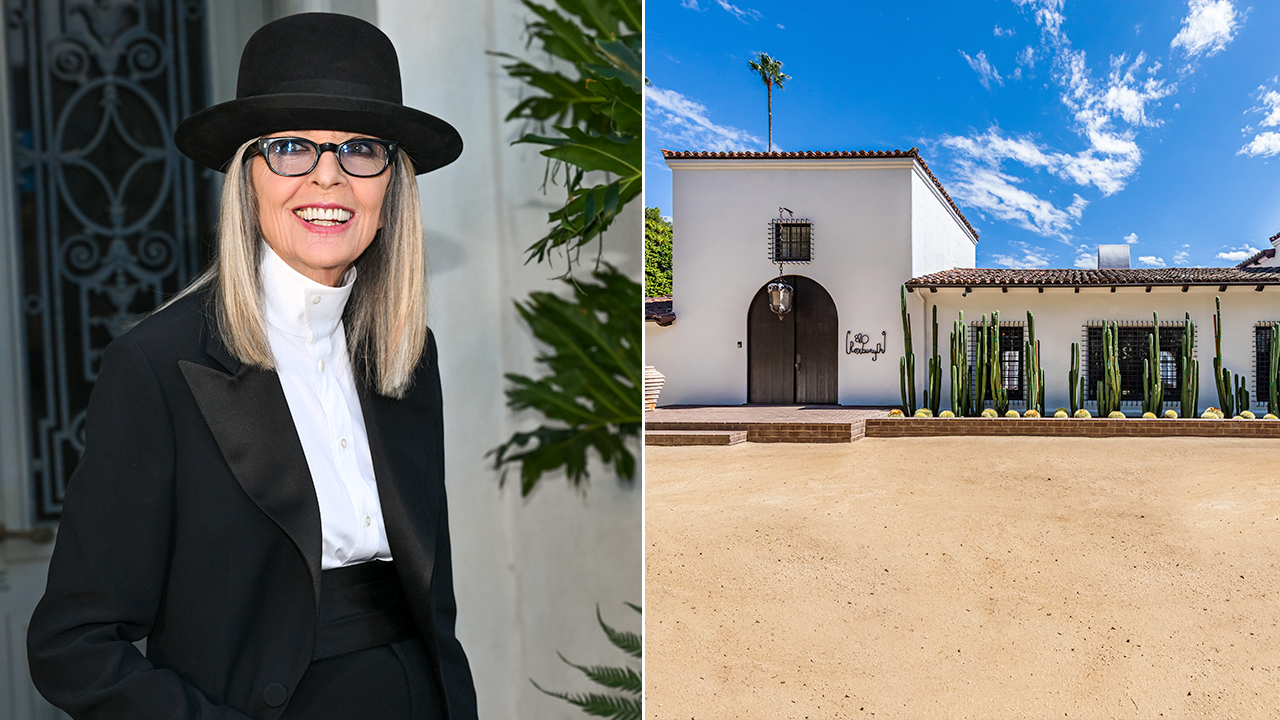 Diane Keaton's former Beverly Hills home listed for $25M following her death