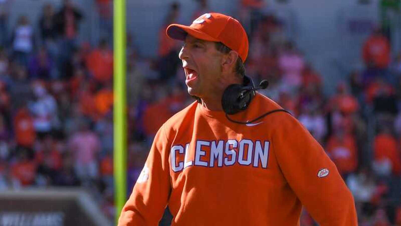 Clemson HC Dabo Swinney has a point about CFB officiating
