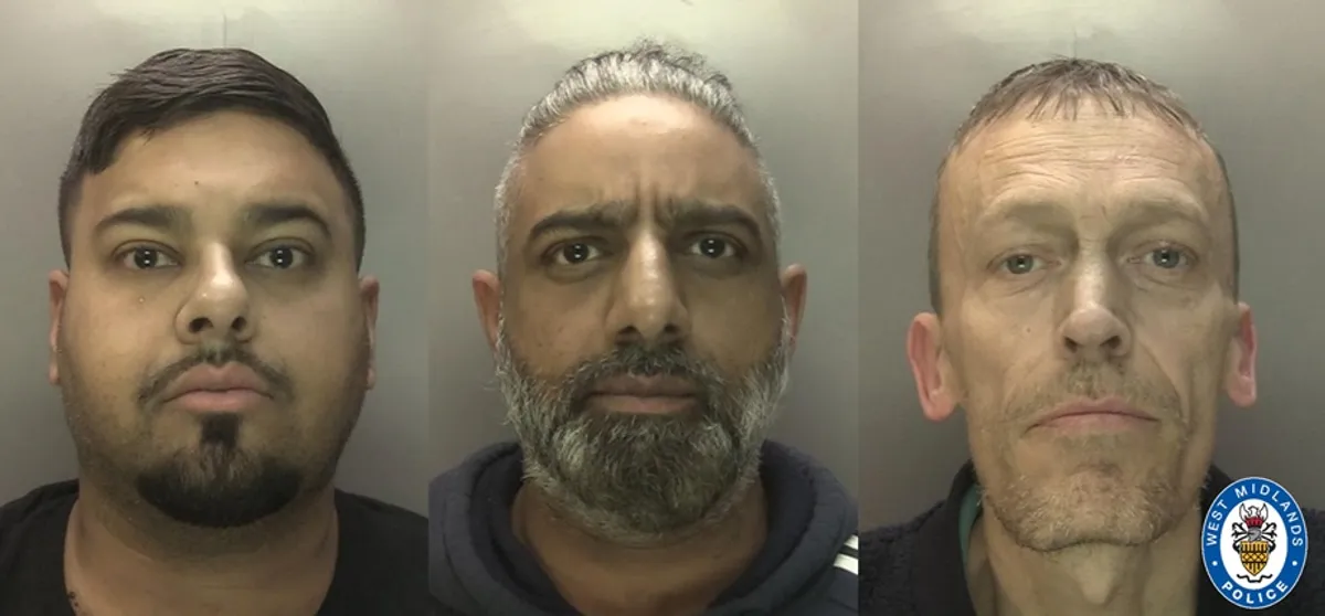 Three men jailed over Class A drugs line which ran across West Midlands