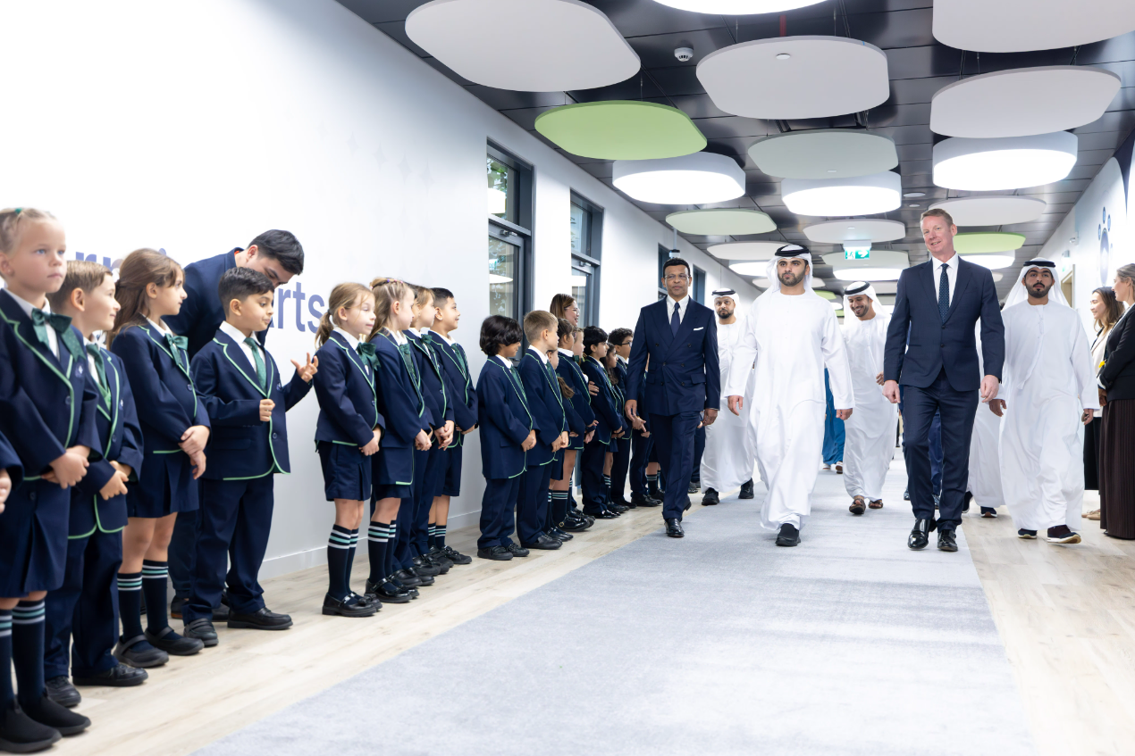 Mansoor bin Mohammed Opens New GEMS School in Dubai Sports City