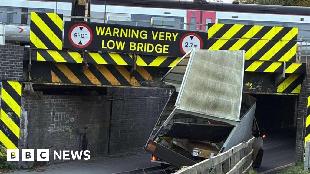 'Most bashed' rail bridge hit three times in a week