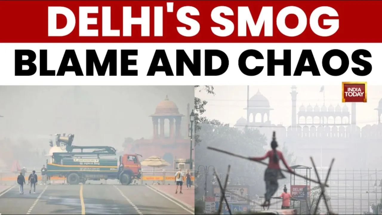 Delhi Air Pollution: Politics, Health Crisis & Cloud Seeding Debate Intensify