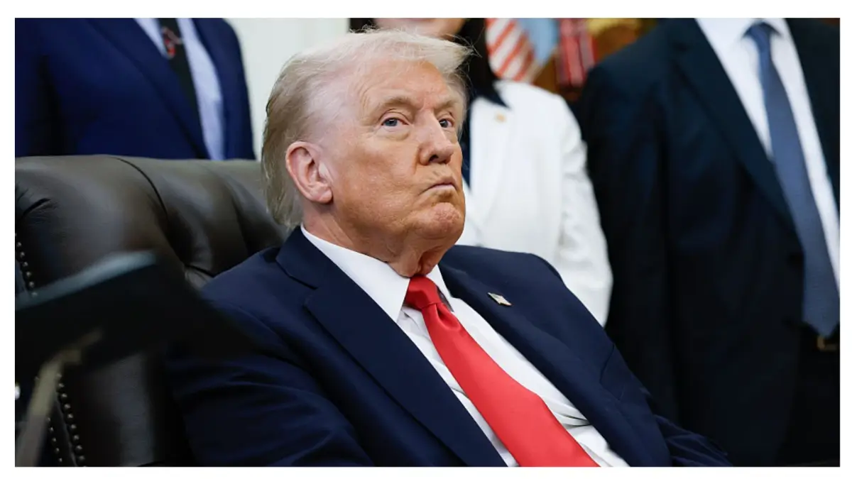 ‘Who the Hell Does That?’: Trump Digs Into His Jacket Mid-Interview for ‘Proof’ of His Wild Claim - But What He Actually Pulls Out Has the Internet in Shambles