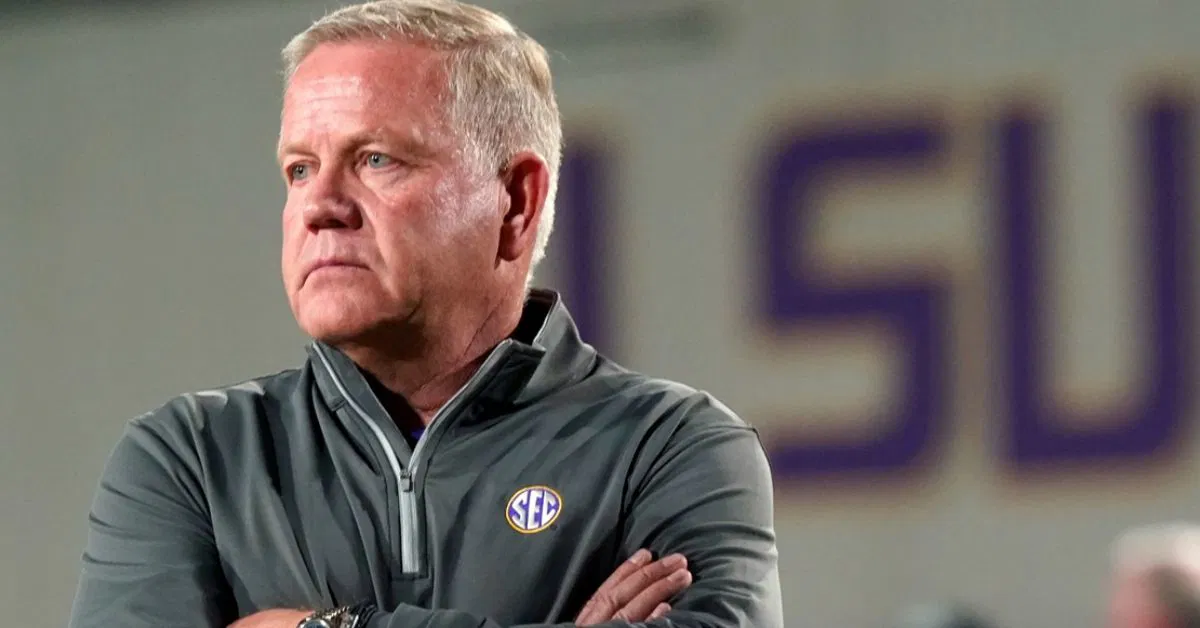 New LSU AD Announces Alignment Failure Leading Up To Brian Kelly Firing