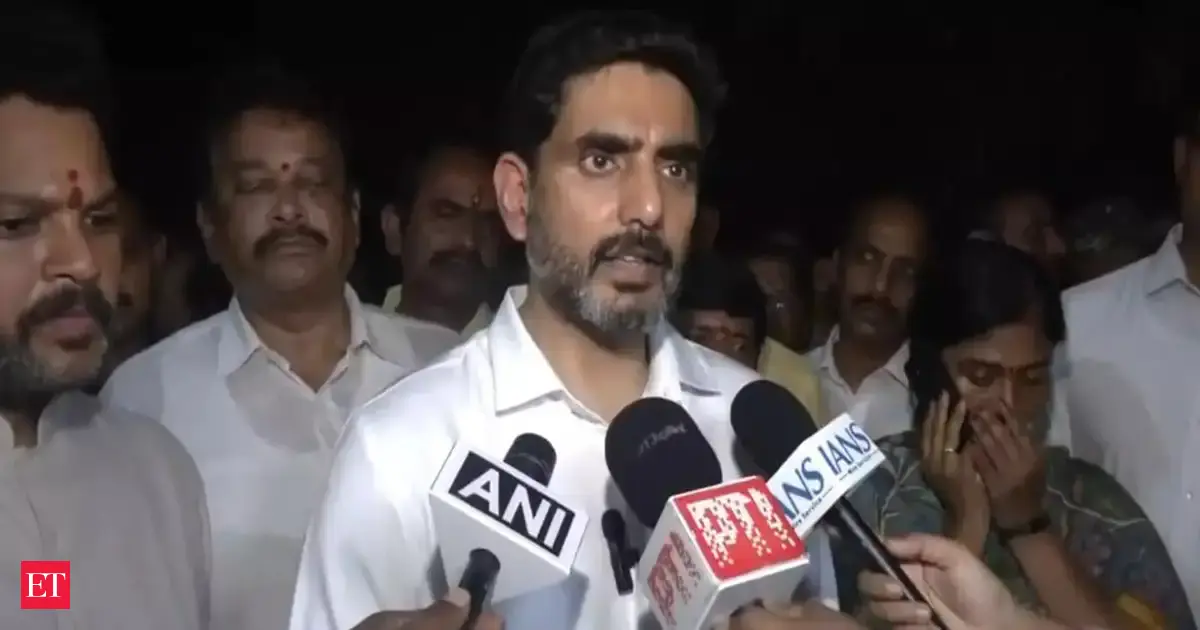 'Unknown amount of rush, suffocation': Andhra Minister Nara Lokesh on Srikakulam stampede