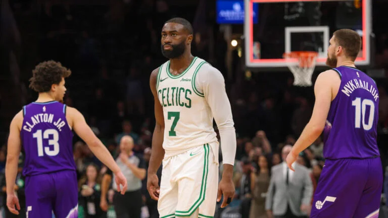 What Jaylen Brown, NBA official had to say about Celtics-Jazz