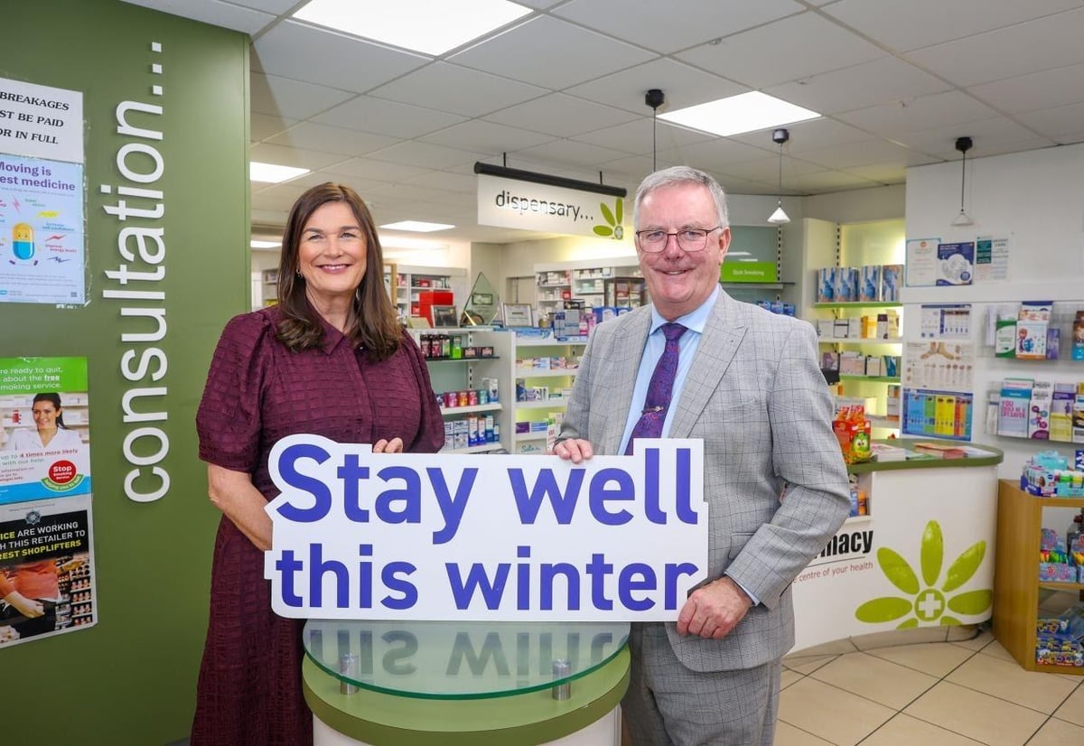 Pharmacies in Northern Ireland to help everyone 'Stay Well this Winter'