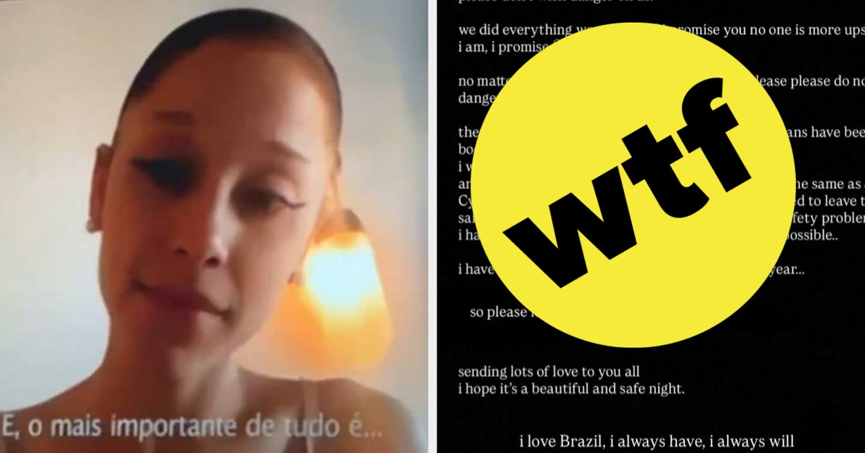 Ariana Grande Asks Fans Not To Wish Danger On Her, Wicked Premiere Backlash