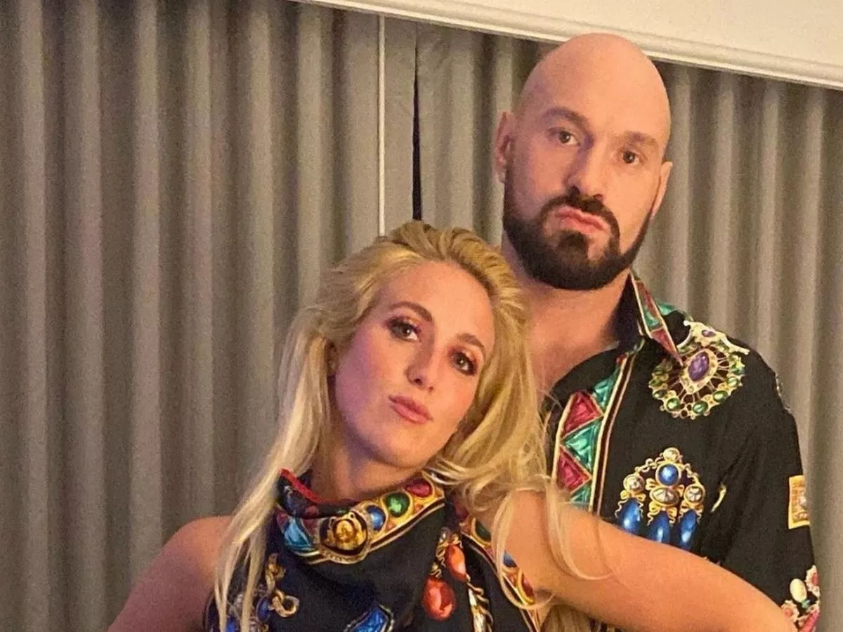 Paris Fury gives intimate insight into Tyson marriage as he sends sweet message