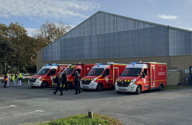 Ten wounded after car rammed into pedestrians in France