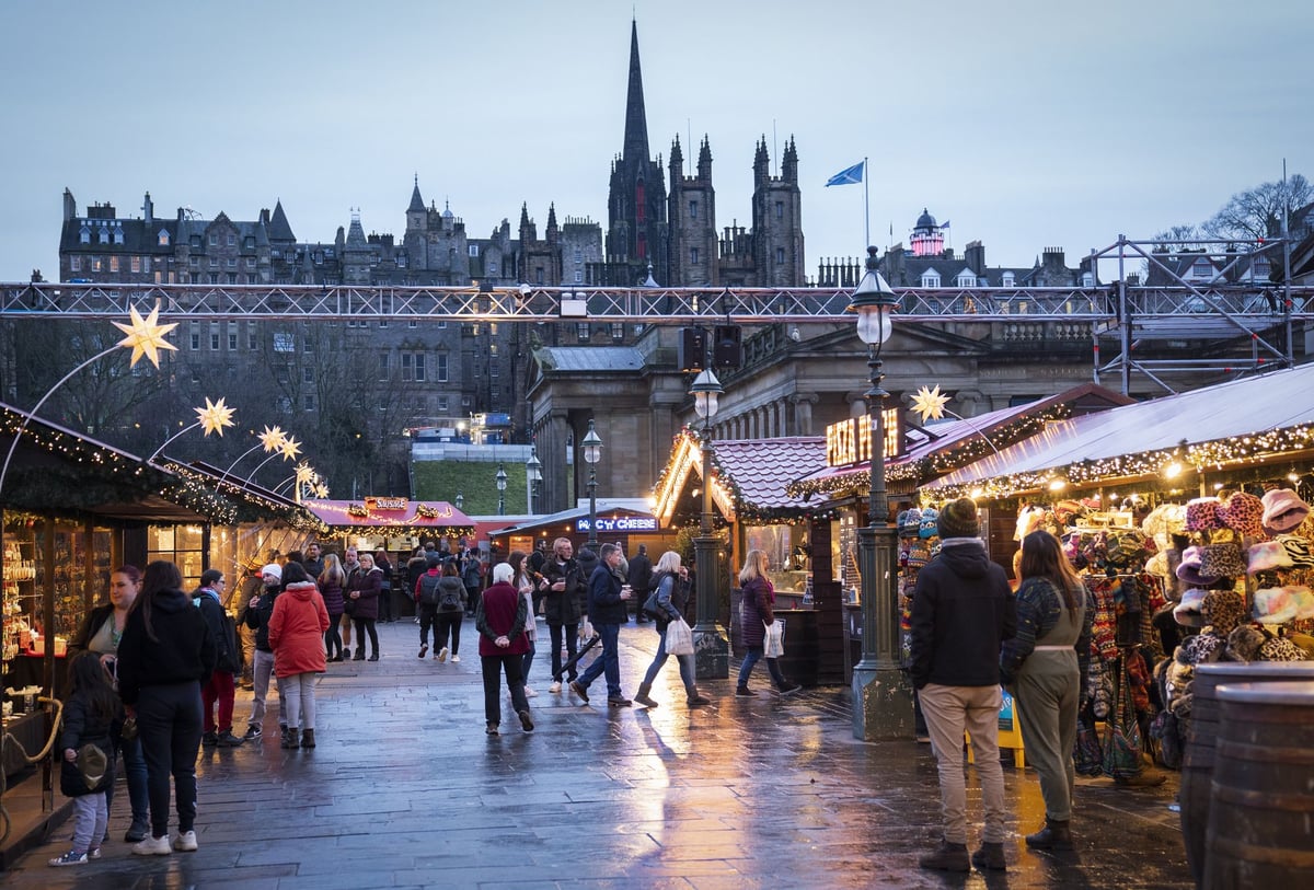 Edinburgh's 'spectacular' Christmas market crowned best in UK for 2025 - beating London and Manchester