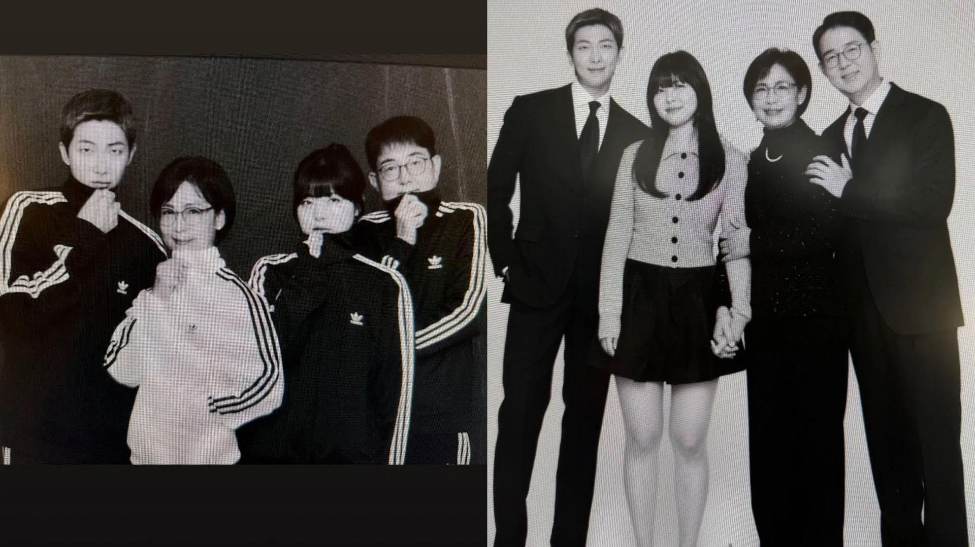 The level of trust and love joon has for armys- Fans touched as BTS' RM posts family portraits featuring his parents and sister for the first time