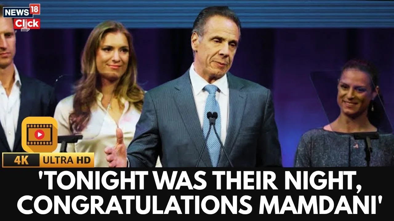 Cuomo Congratulates Zohran Mamdani: “Tonight Was Their Night” | NYC Mayoral Victory Speech | 4K