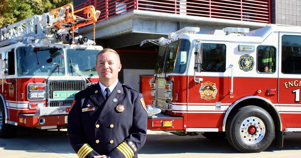Third-generation firefighter named Rock Hill fire chief