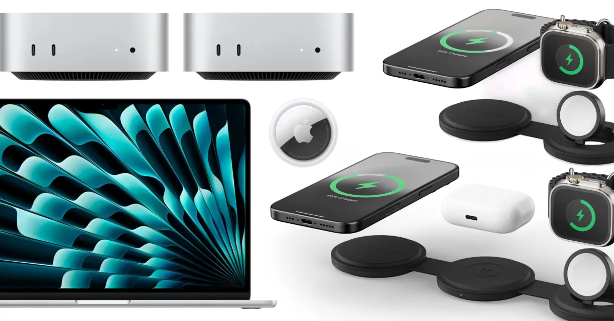 M4 Mac mini, M3 MacBook Air, AirTag, Qi2 chargers, more9to5Mac