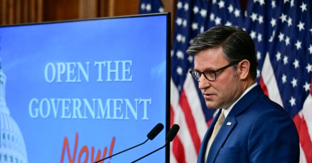 Speaker Johnson Separates 'Fact from Fiction' on Democrat Gaslighting on Government Shutdown