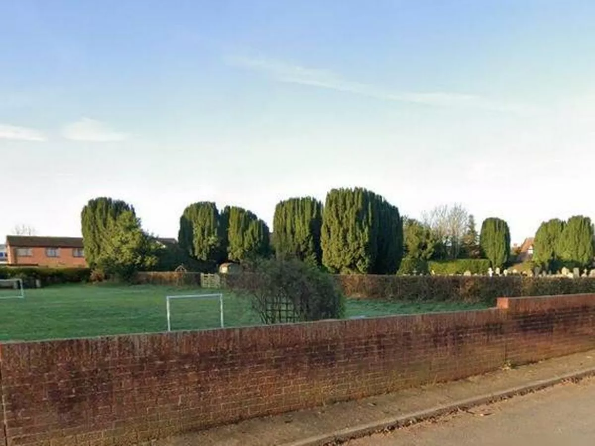 Football field could be lost in plan to expand village's cemetery