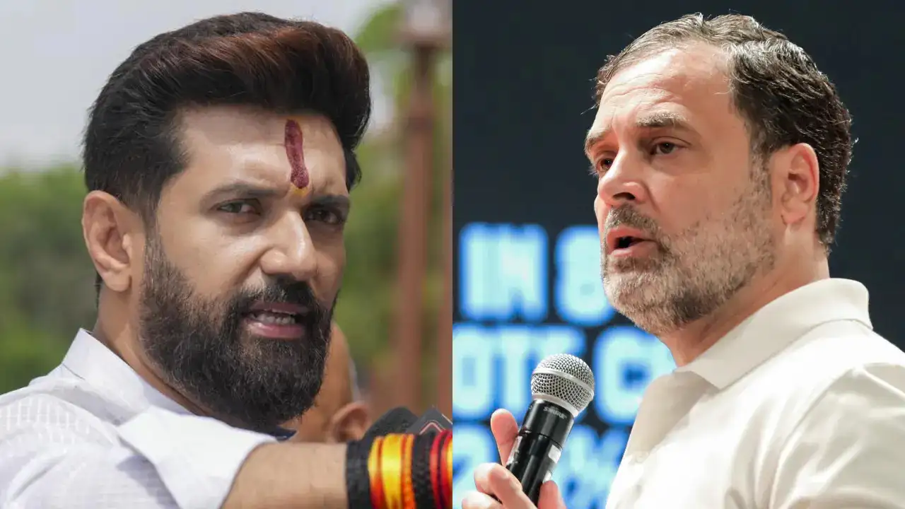 'Rahul Gandhi Is Already Fearing...': How Chirag Paswan Reacted to Congress Leader's 'H-Bomb' Claim on Vote Theft