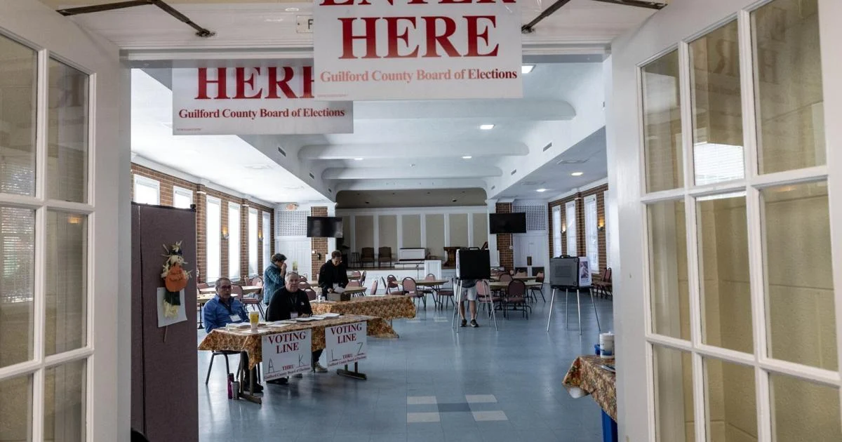 Guilford Co. voter turnout a bit slow, say officials