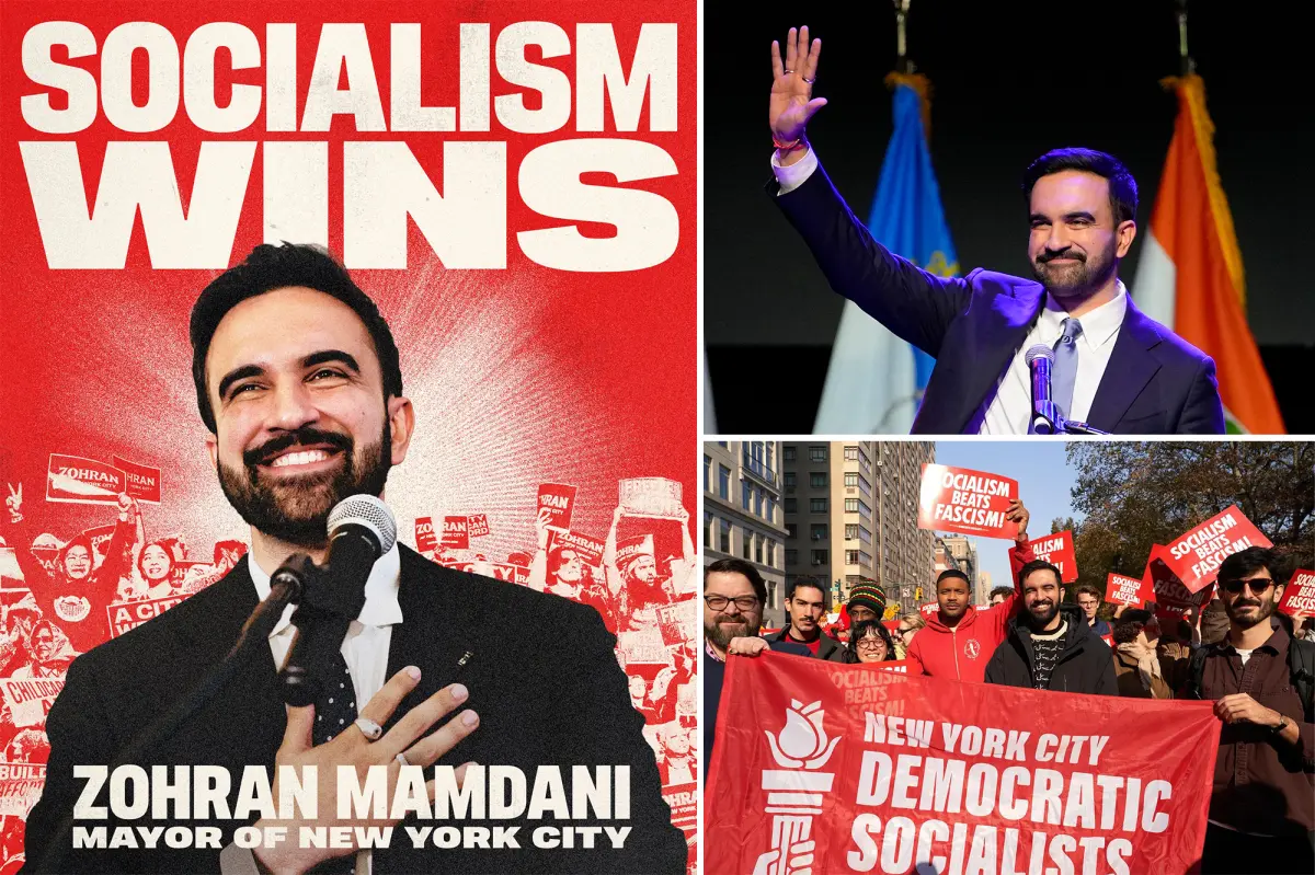 NYC DSA 'army' takes credit for Zohran Mamdani's win, declares it 'a clear mandate for a democratic socialist agenda'