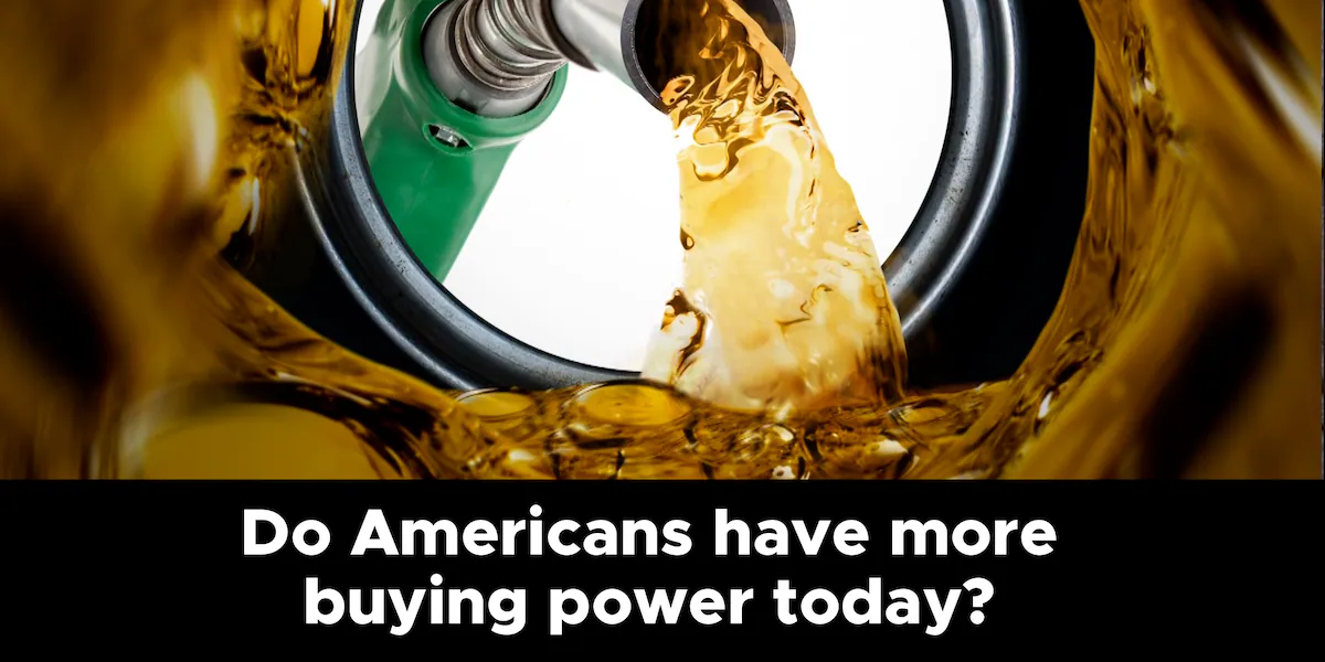 Do Americans have more buying power today? The data might surprise you
