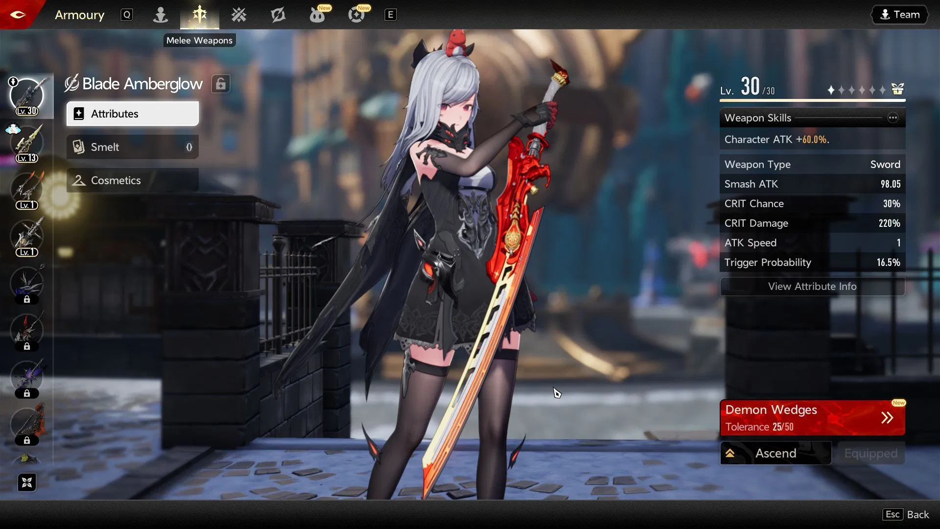 How to get new Demon Wedges in Duet Night Abyss