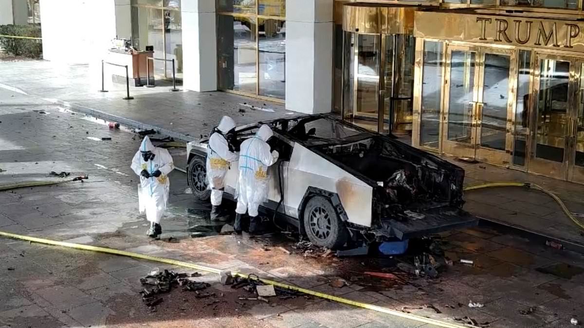 Las Vegas Cybertruck bomber's classified confession: Mystery as police suppress key details into Green Beret behind Trump hotel explosion