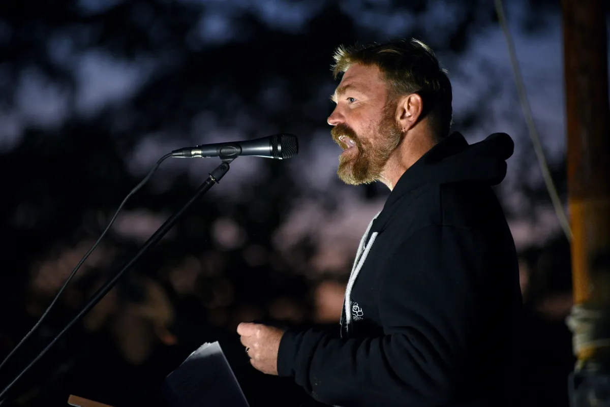 Graham Platner isn't dropping out after weeks of controversy