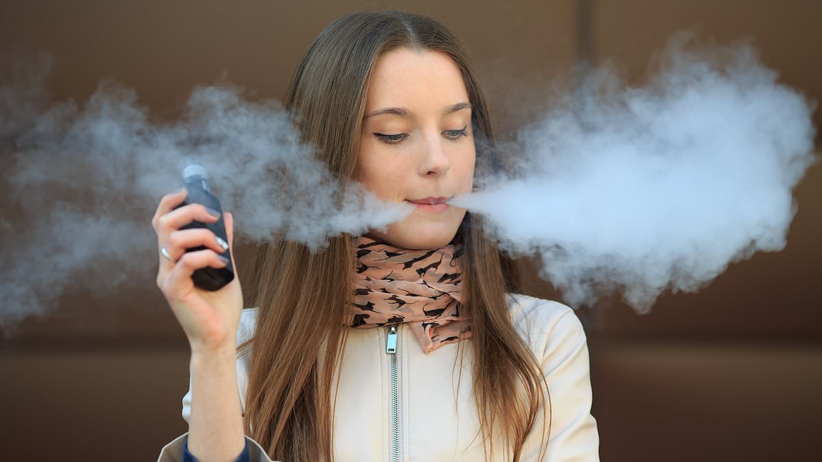 Surge in women vaping means more people now smoke e-cigarettes than tobacco in Britain for the first time