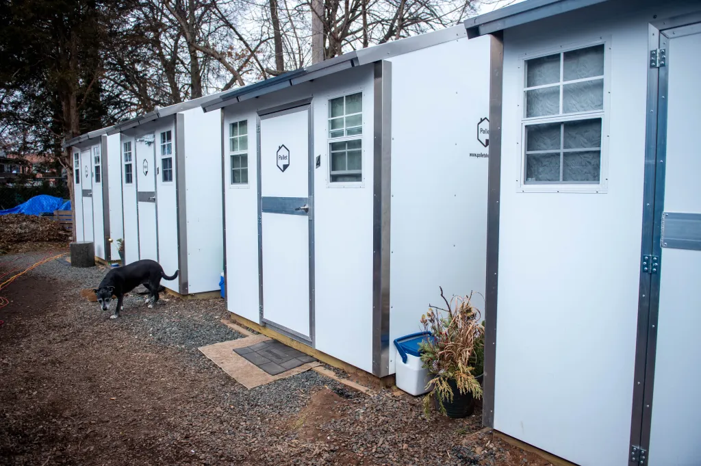 Advocates call for heat at tiny home encampment