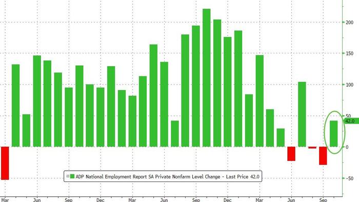 ADP Employment Report Shows Labor Market Rebound In October