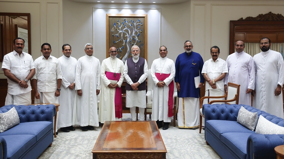PM Narendra Modi Says Had ‘Wonderful Interaction’ With Syro-Malabar Church Leaders (See Pics)