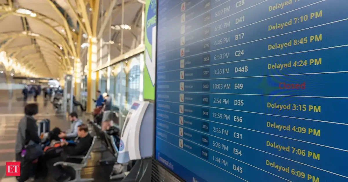 US government shutdown: Chaos spreads across airports - is America headed for a national airspace closure?