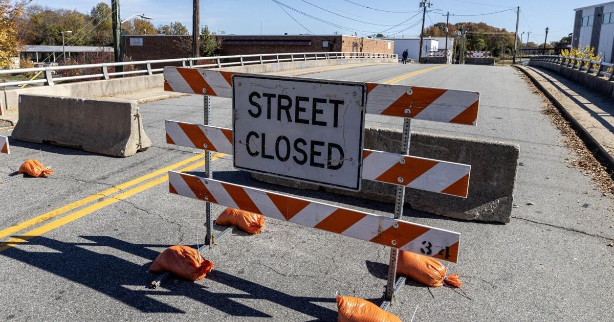 Greensboro NC bridge closed over structural deficiencies