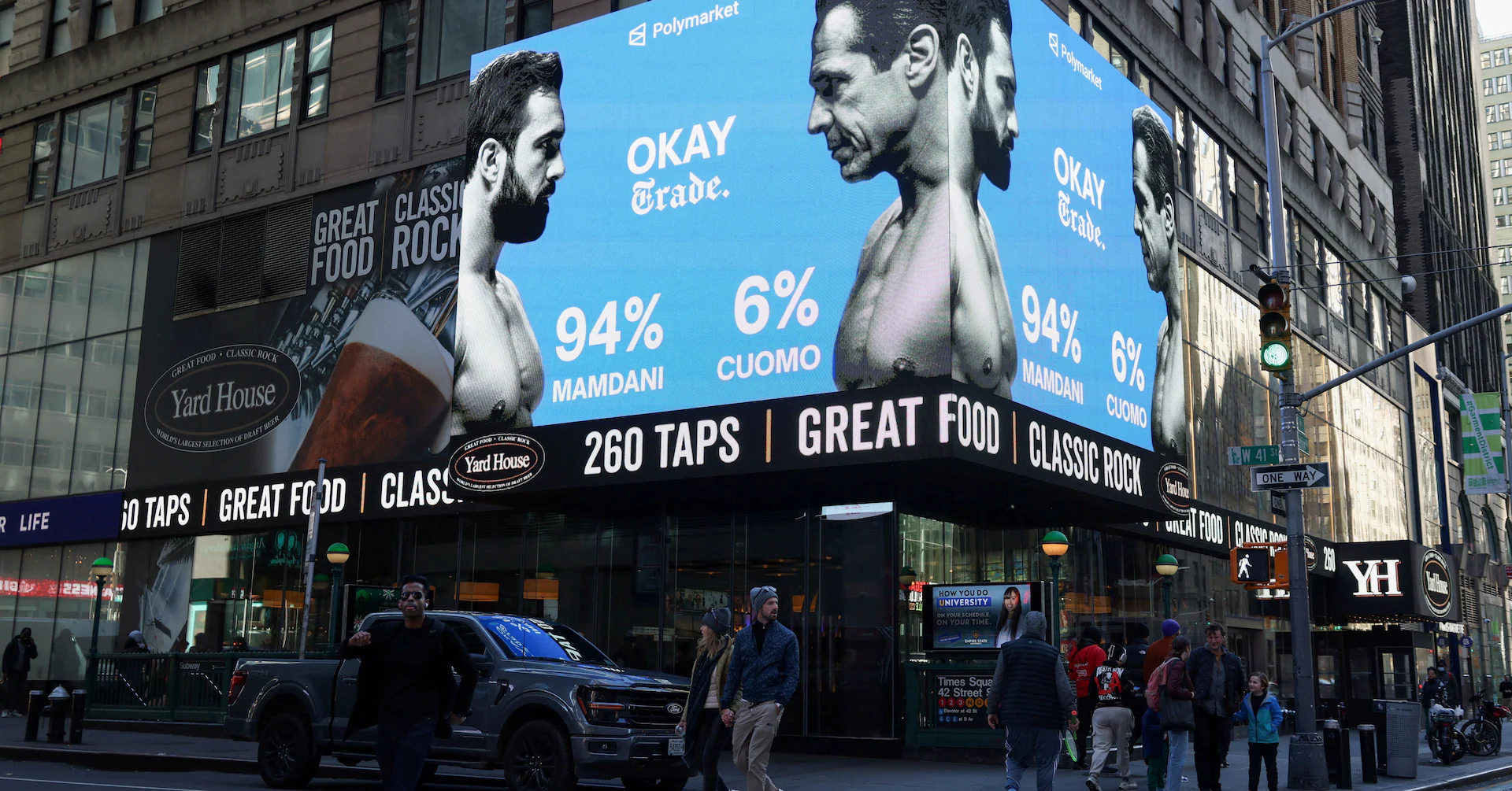 Wall Street braces for NYC mayoral vote, while governor races give possible midterms view