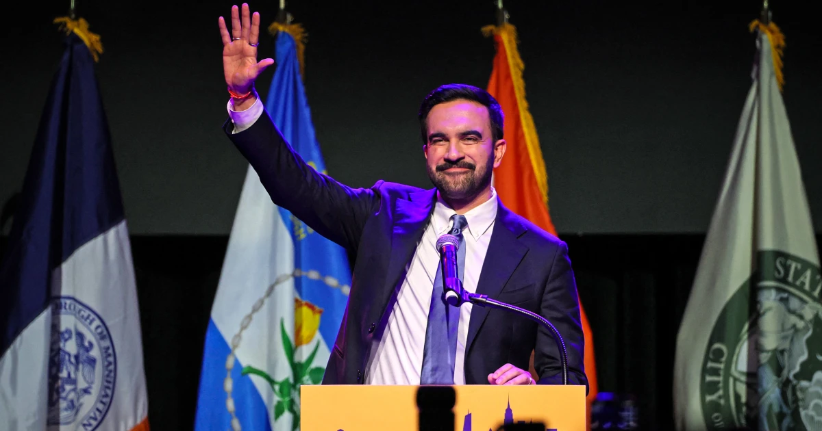 Zohran Mamdani promises city will lead the way opposing Trump