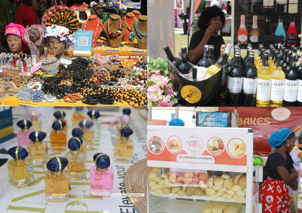From fashion and food to gadgets: Over 150 businesses in full swing as patrons stream into Ecobank-JoyBusiness SME Fair on Day 2