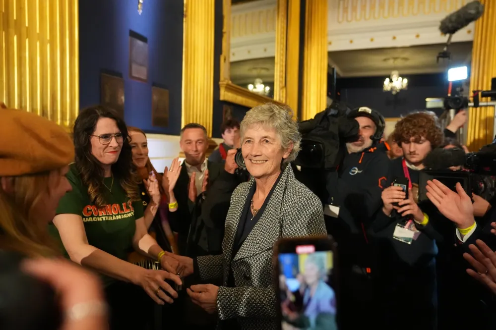 Ireland: Catherine Connolly Assumes Progressive Mantle