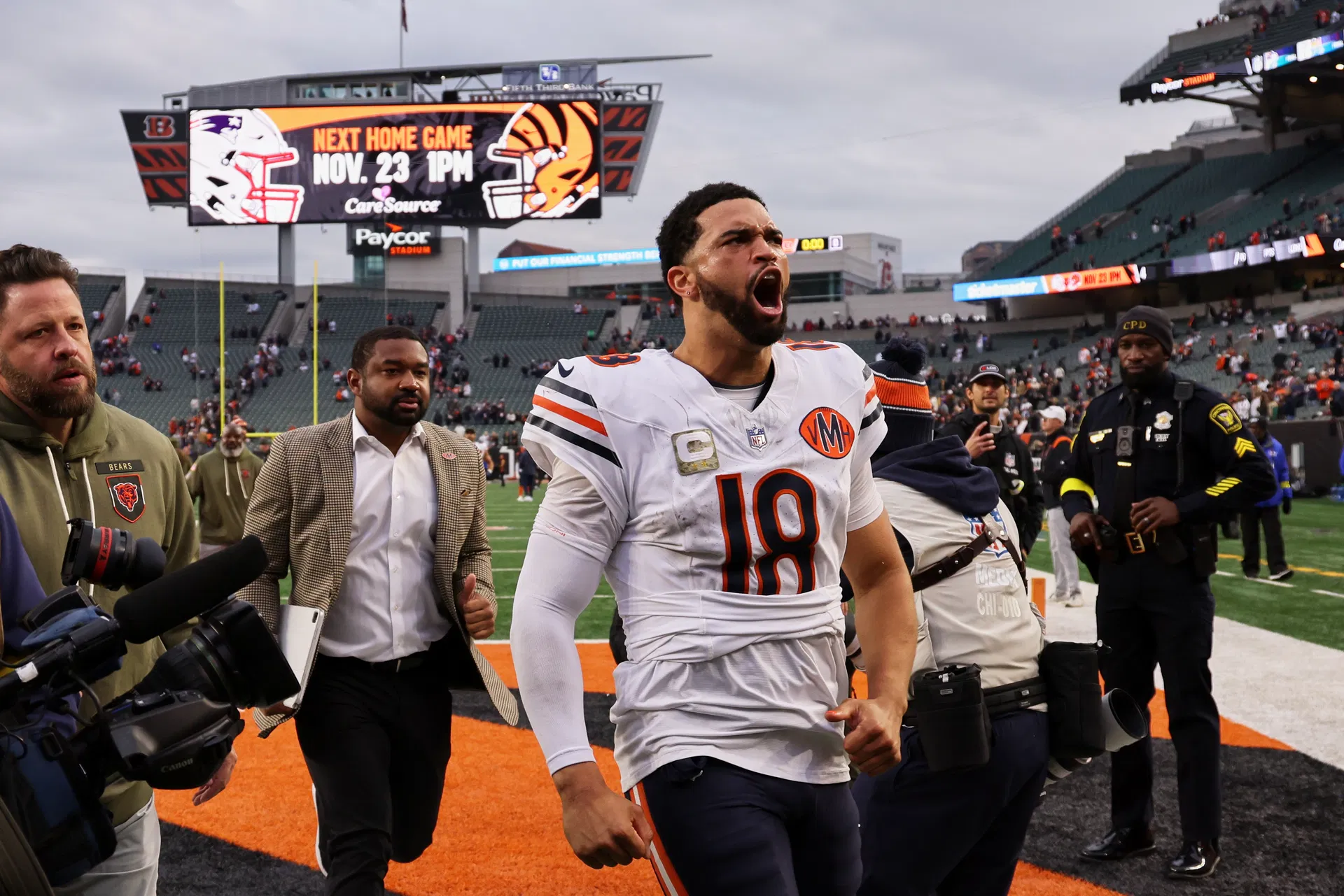 I saw nothing yesterday: Chris Broussard doesn't mince words on Caleb Williams' development despite Bears QB's jaw-dropping outing vs. Bengals
