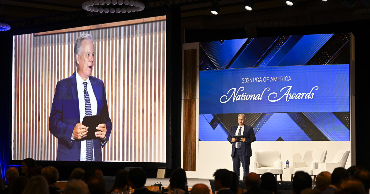 Celebrating Excellence: The PGA of America's 2025 National Award Winners