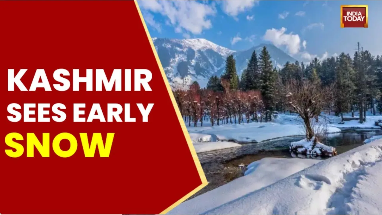Snowfall Hits Parts Of Kashmir: Gulmarg, Sonmarg, Pahalgam ; Cold Wave Grips Jammu & Kashmir