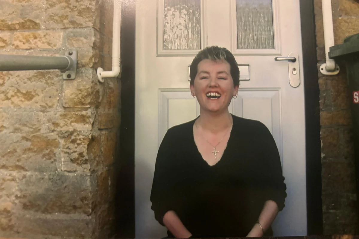 Mother-of-two died after tripping and falling outside hospital entrance