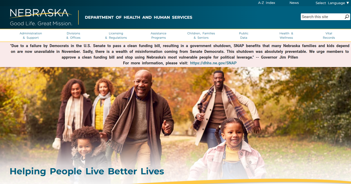 Woman joins suit over message blaming Democrats on website