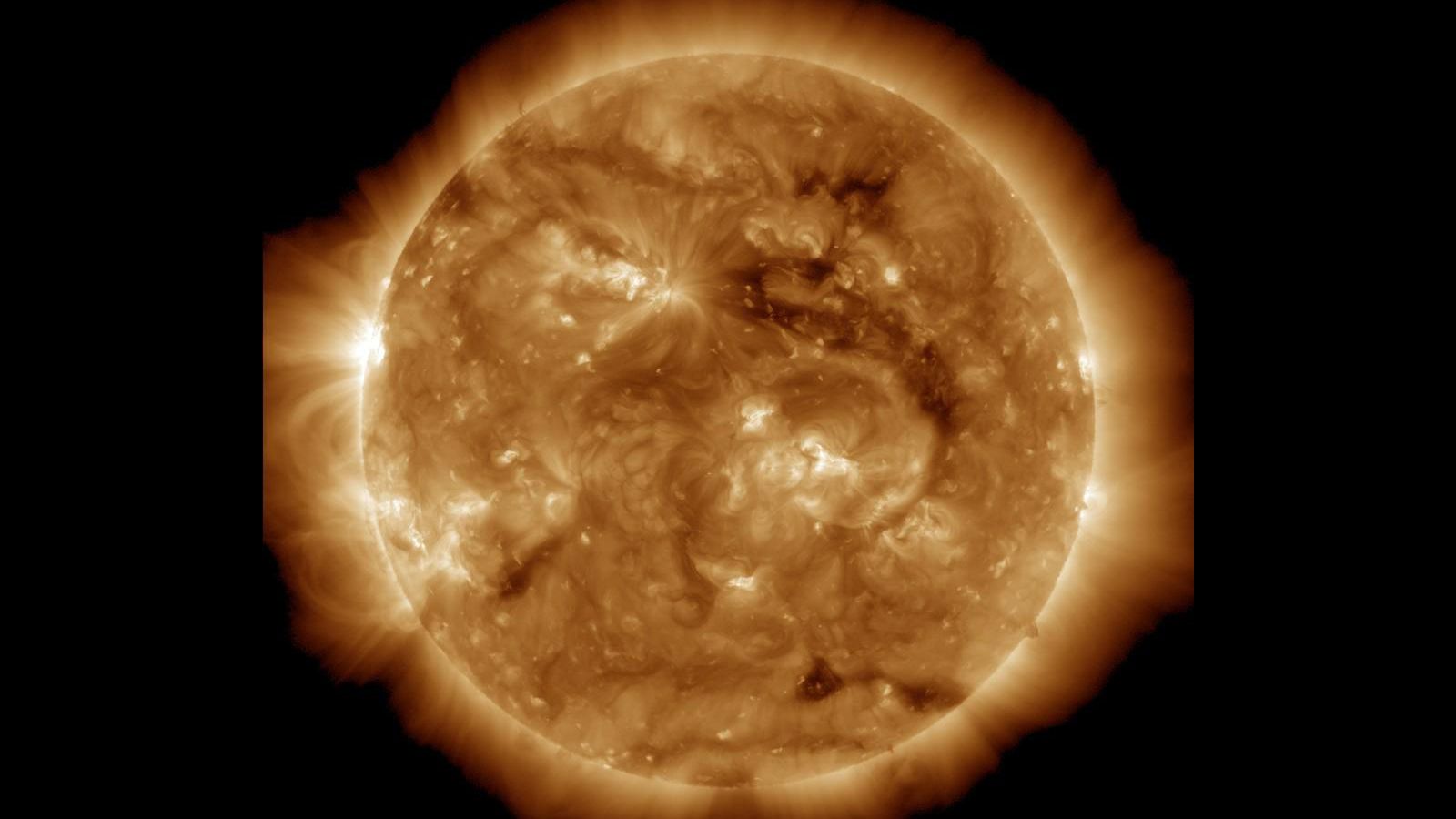 Scientists find twisting magnetic waves on the sun. Could this help solve a huge solar mystery?