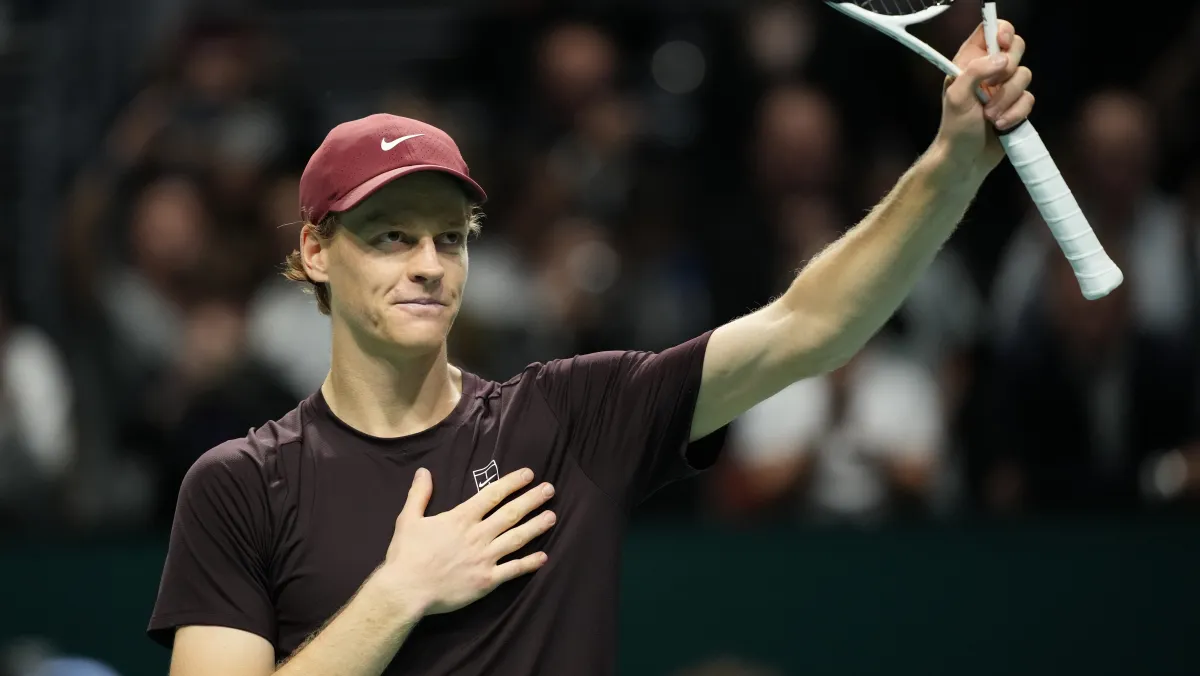 Jannik Sinner, número 1 del tenis actual, se rinde ante Rafael Nadal