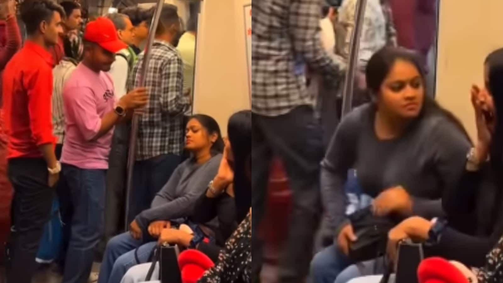Delhi Man’s Slap Prank Inside Metro Gets ‘Scripted’ Tag From Internet: ‘Kitna Content Chahiye Bhai?’ | Video