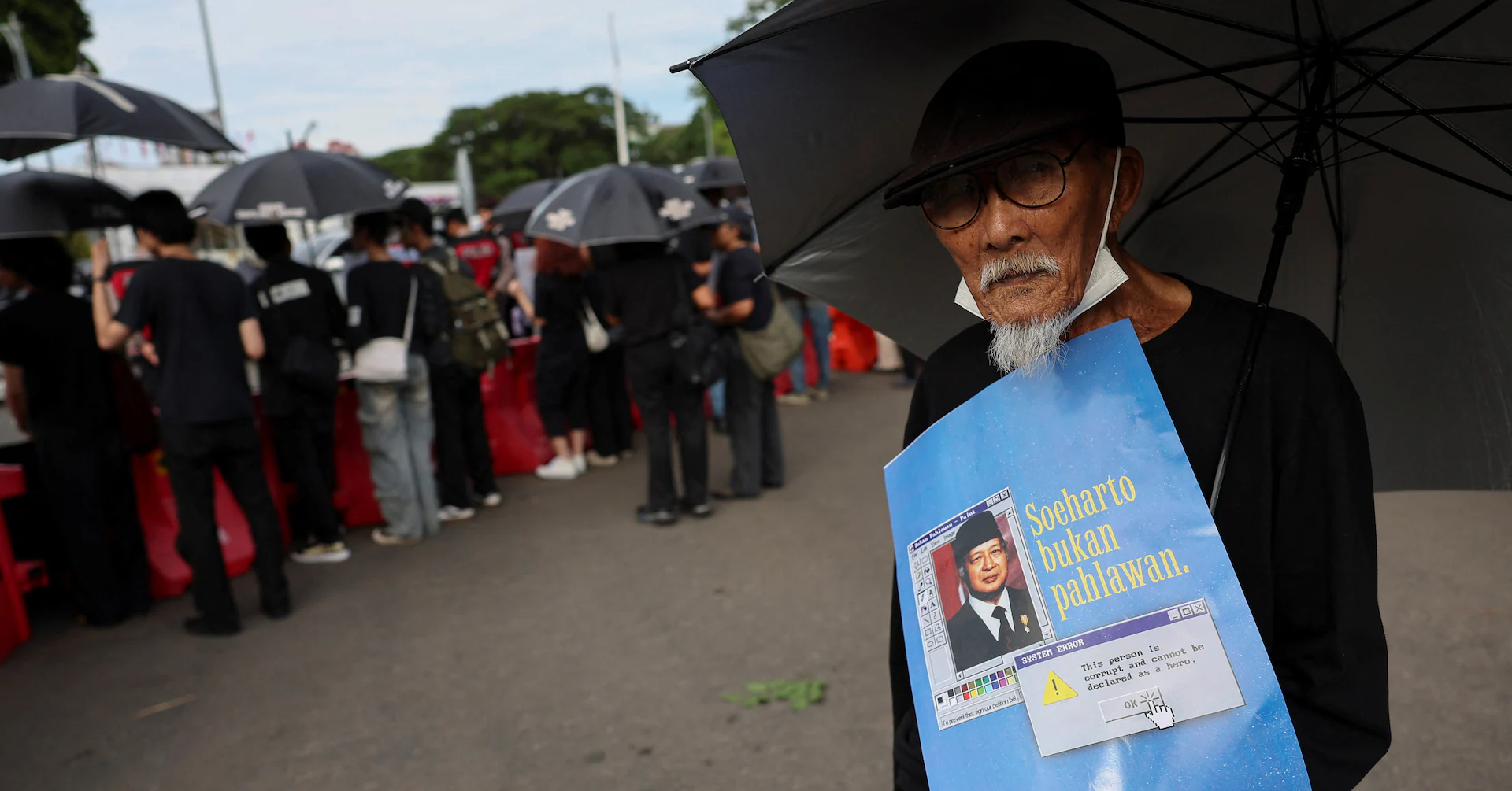Indonesian activists rally against plan to name Suharto as national hero