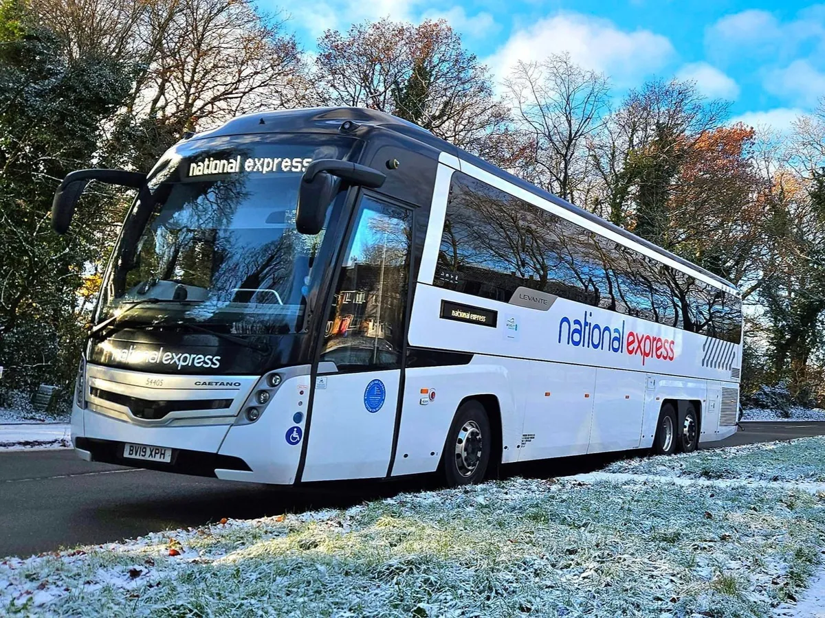 The 25 destinations you can travel to on Christmas Day via Birmingham on a National Express coach as bookings rise 50%