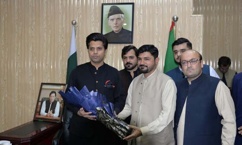 Shafiullah assumes charge as KP CM’s aide