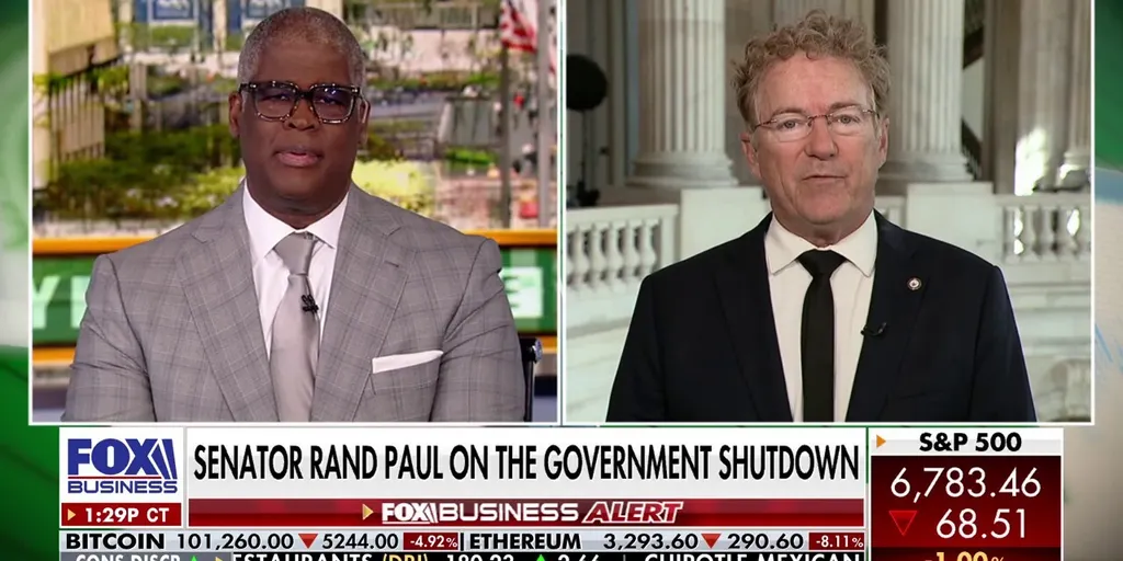 Sen. Rand Paul blasts health care subsidies ‘for rich people’ as shutdown drags on